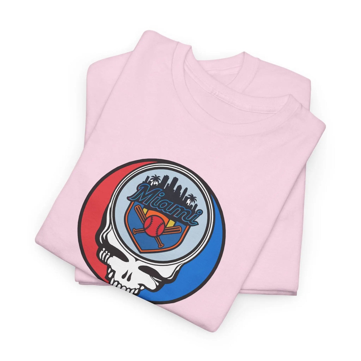 Miami Marlins Original Stealie Grateful Dead T-Shirt