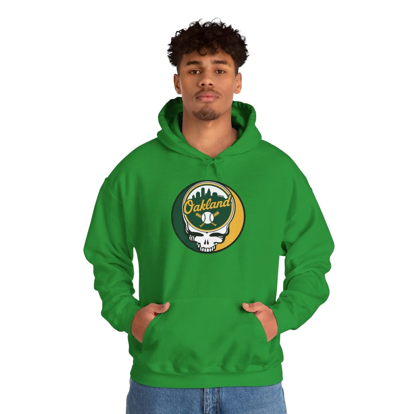 Oakland A's Original Stealie Grateful Dead Hoodie