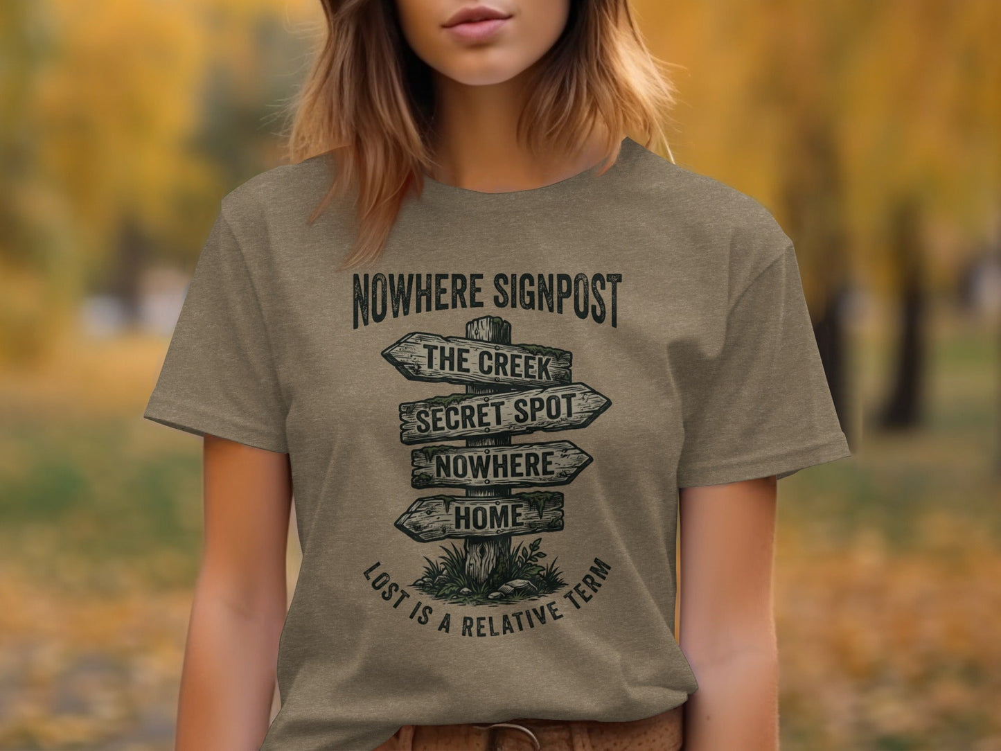 Nowhere Signpost Adventure: Backcountry Outpost Shirt