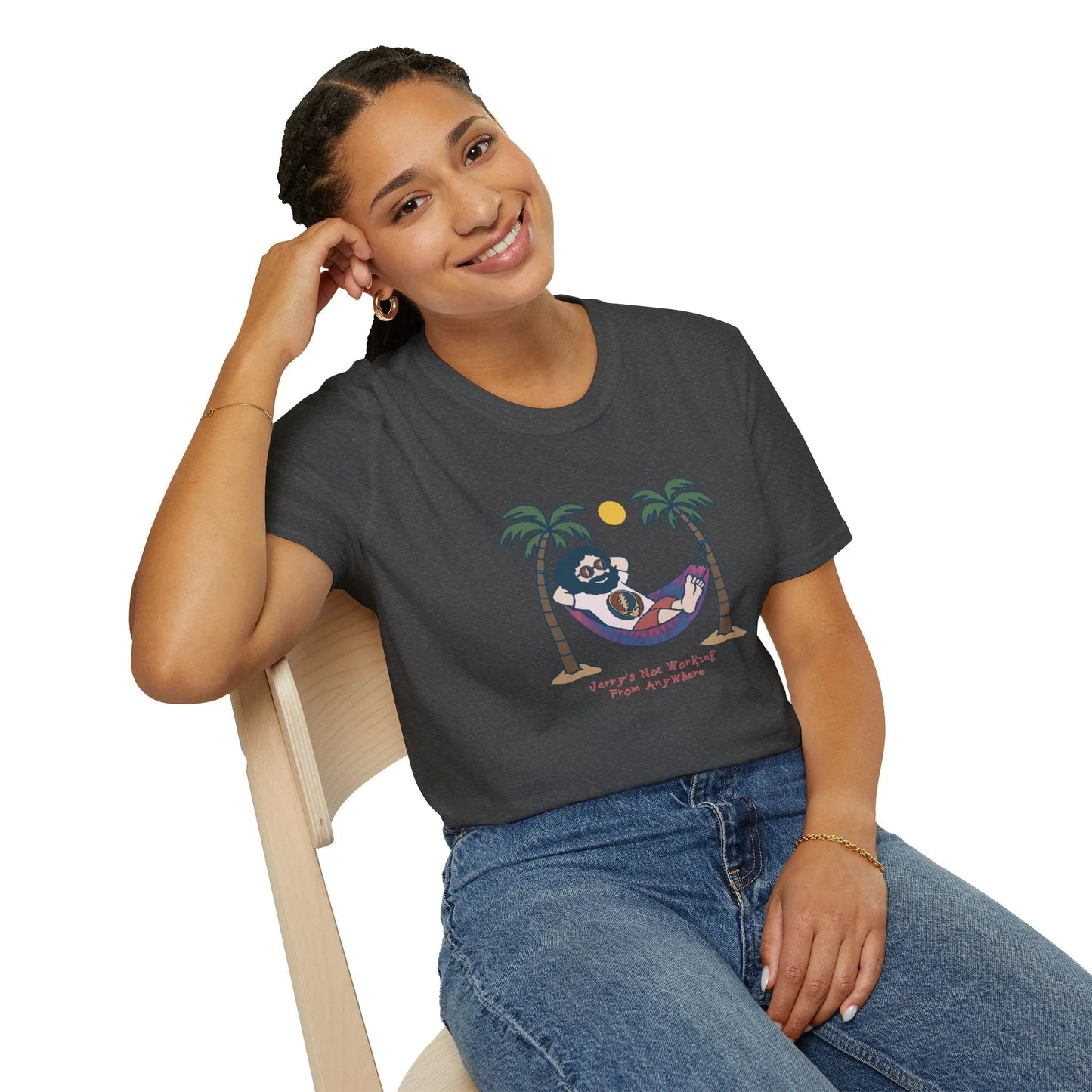 Grateful Dead - Life is dead.® Jerry's Not Working From Anywhere Grateful Dead T-Shirt