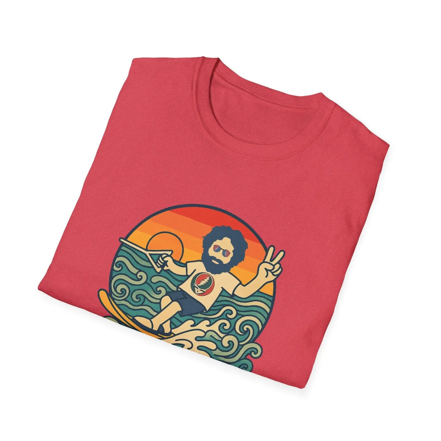 Jerry's Ridin' The Wake Life is dead.® Grateful Dead T-Shirt