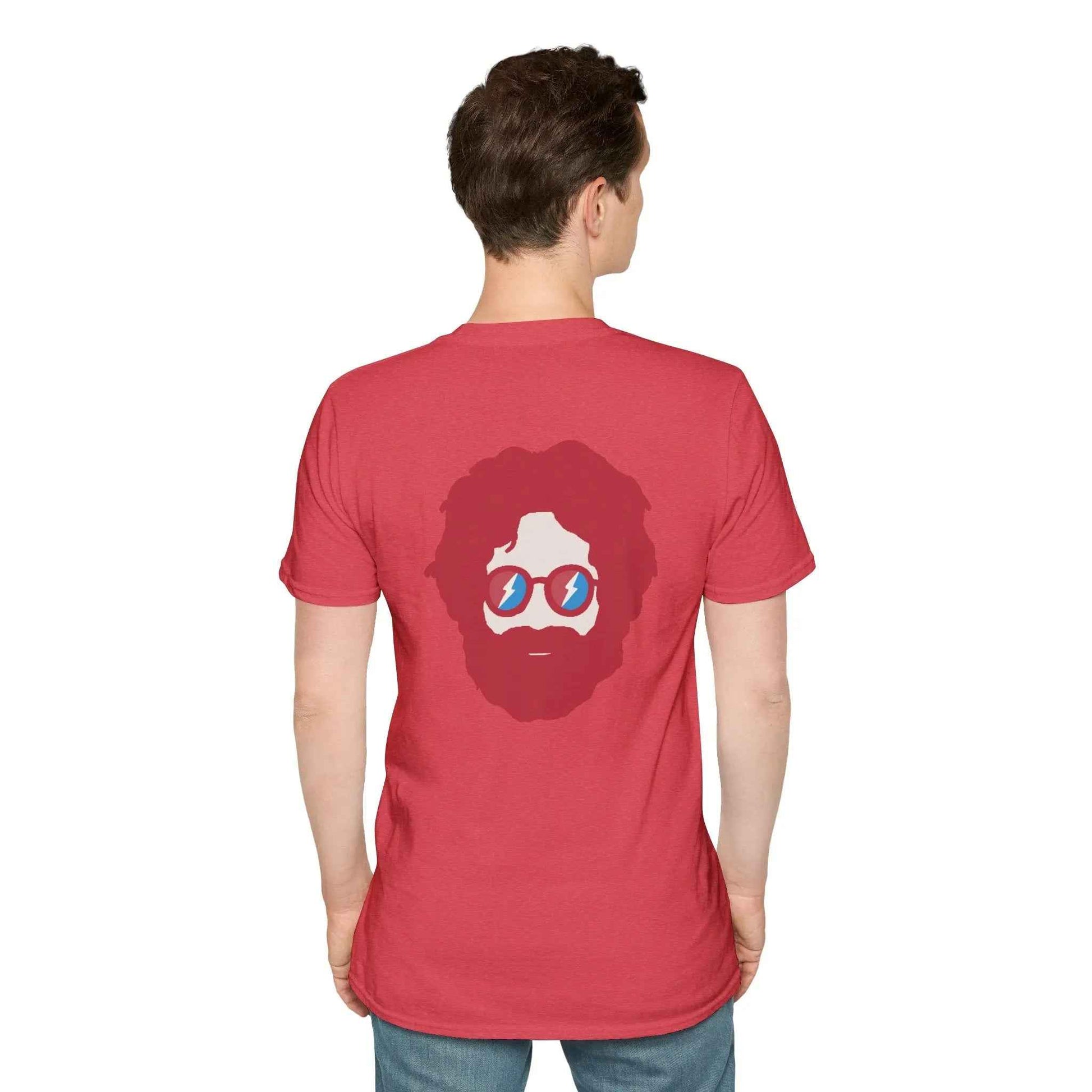 Jerry Garcia Color Match Two-Sided Vineyard Collection Grateful Dead T-Shirt