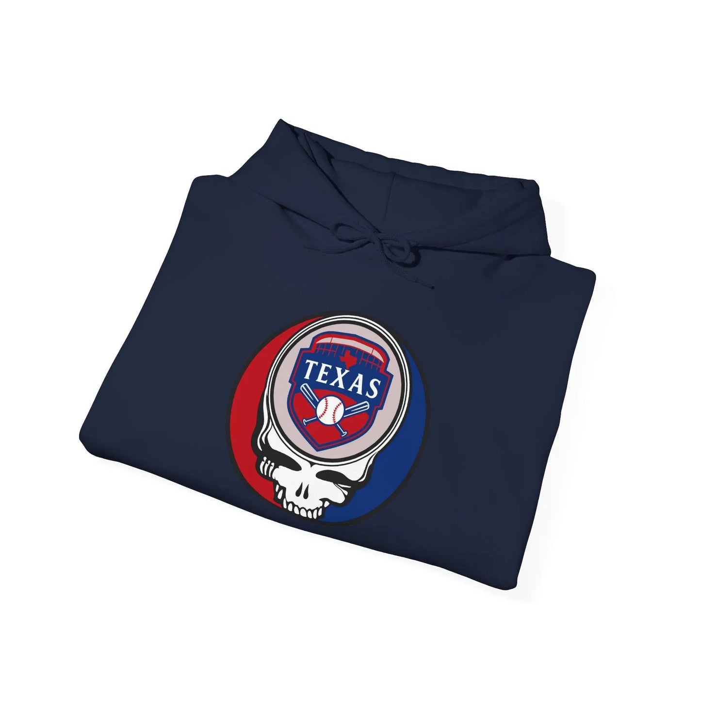 Texas Rangers Original Stealie Grateful Dead Hoodie