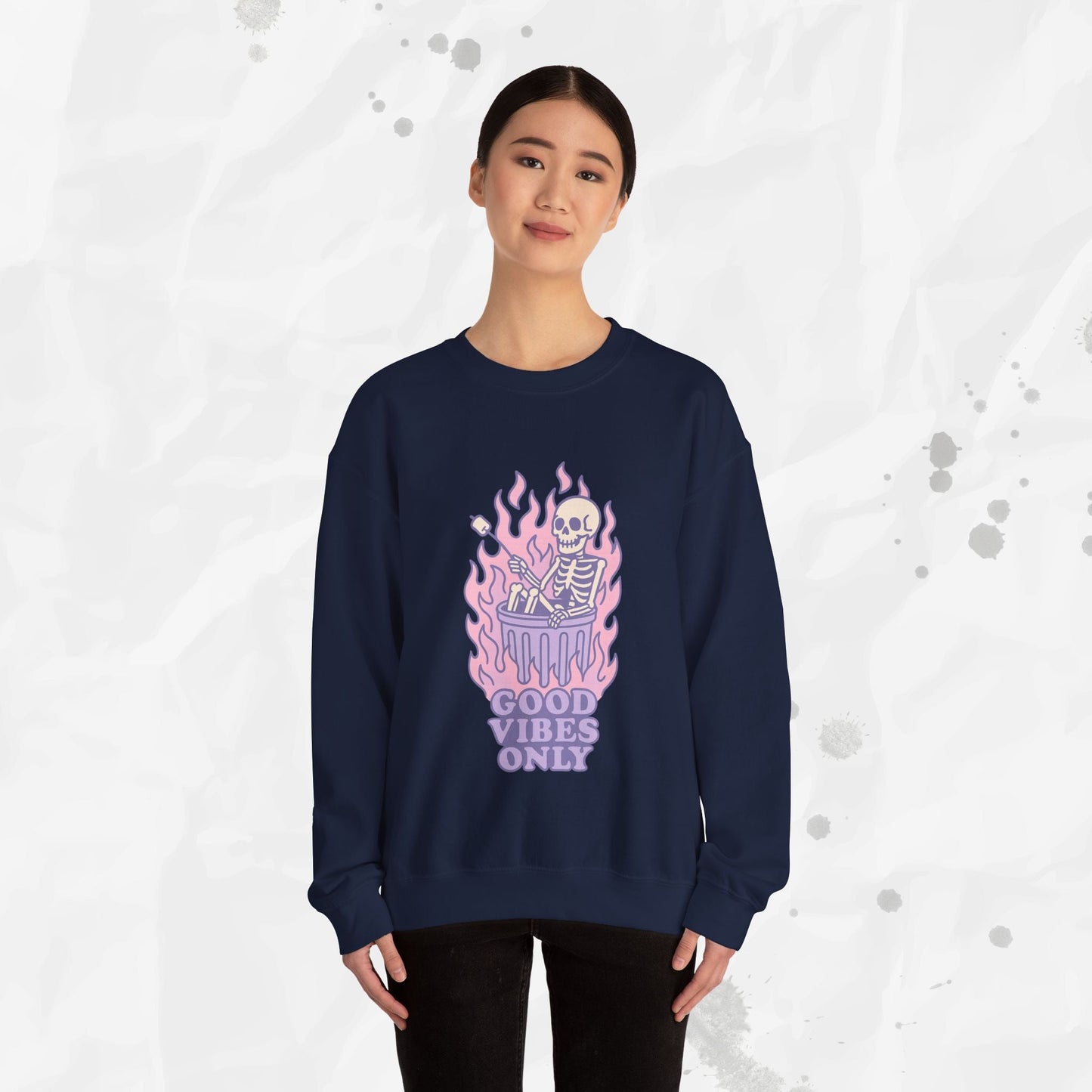 Good Vibes Only - Crewneck Sweatshirt