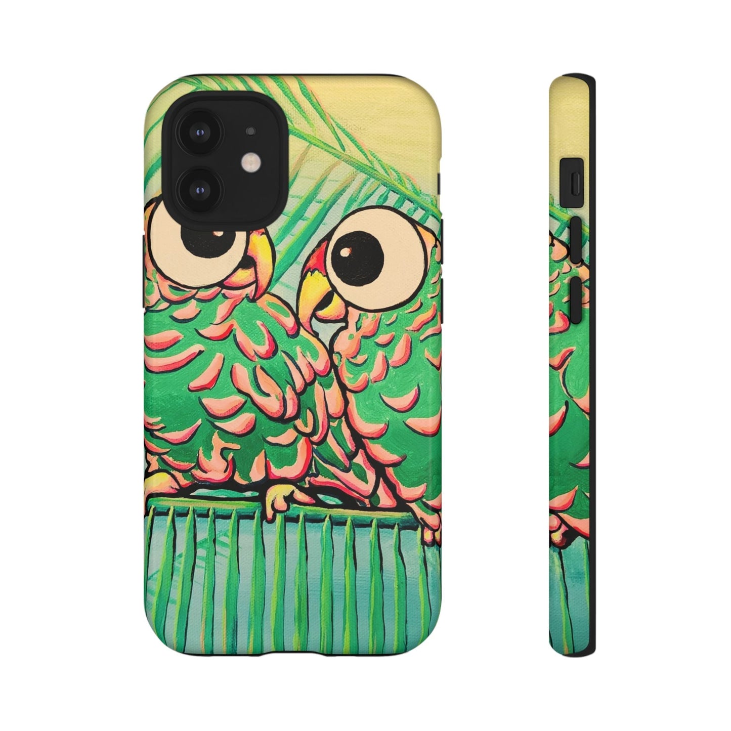 Chatty Cyclops Parrots Tough Phone Case