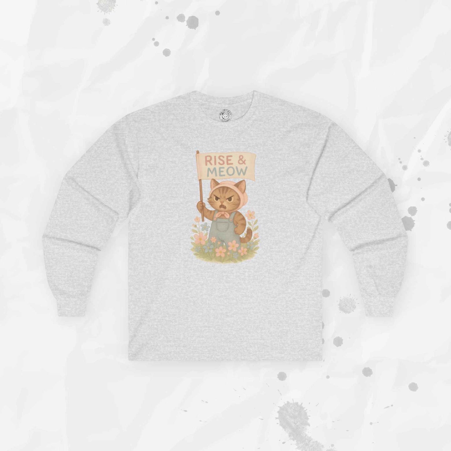 Rise & Meow - Long Sleeve T-Shirt