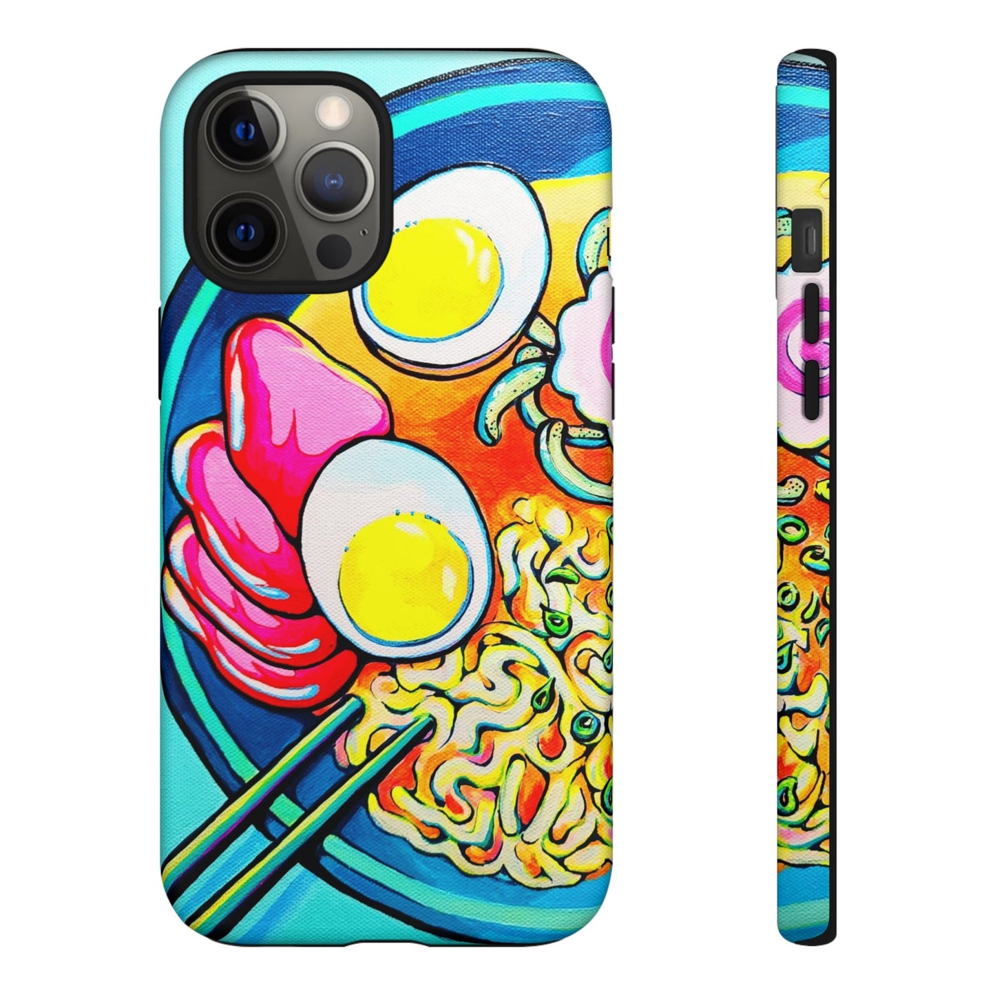 Neon Ramen Tough Phone Case