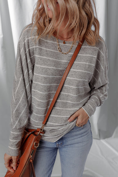 Bella Stripe Dolman Sleeve Top