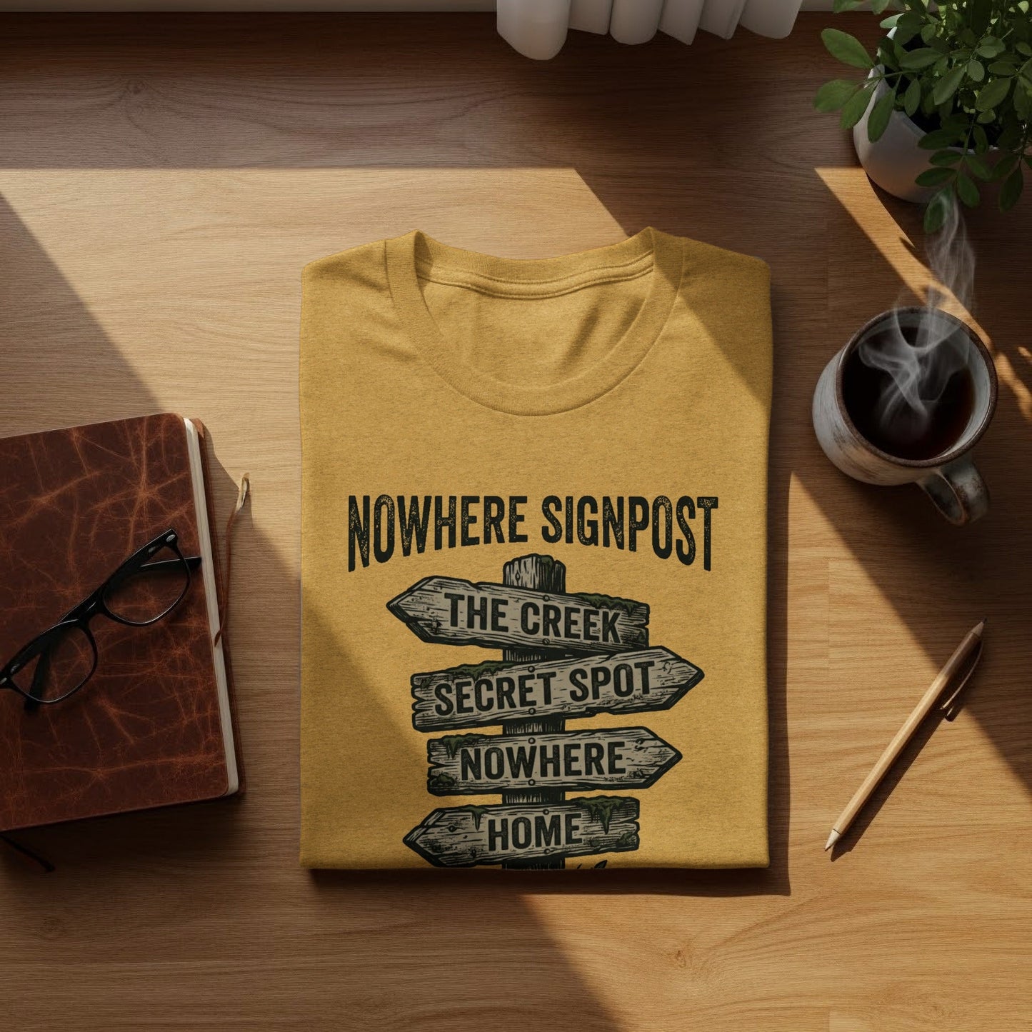 Nowhere Signpost Adventure: Backcountry Outpost Shirt