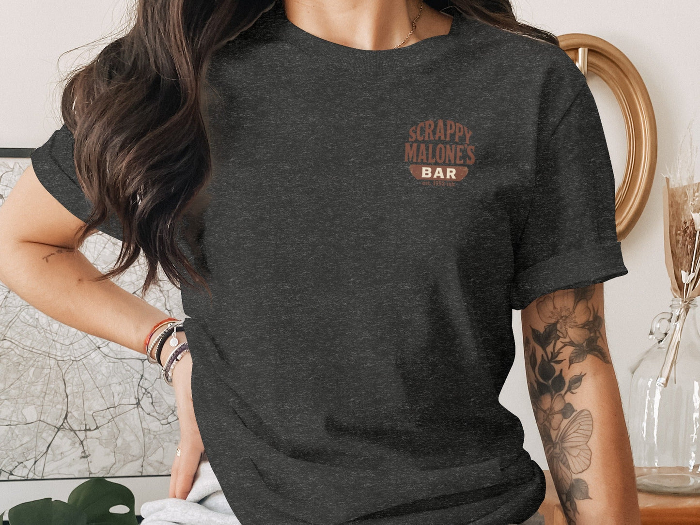 Scrappy Malone's 96 Hazard Survivor Tee - Vintage Bar Style