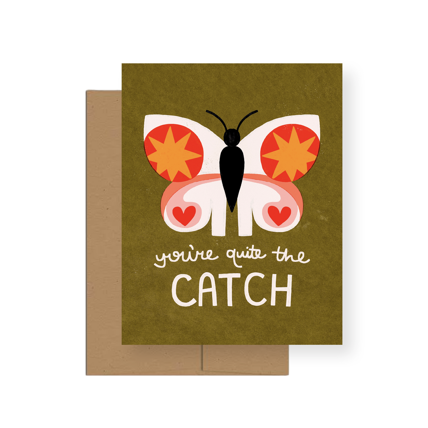 Catch — A2 Greeting Card