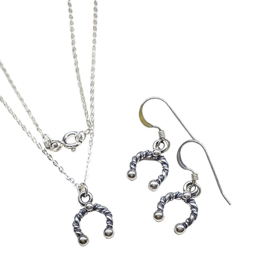 Handmade Sterling Silver Horseshoe Jewelry Limited Edition