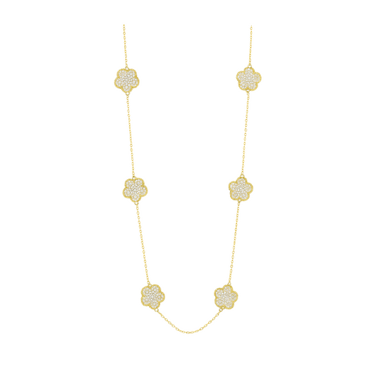 Adeline Pave Necklace