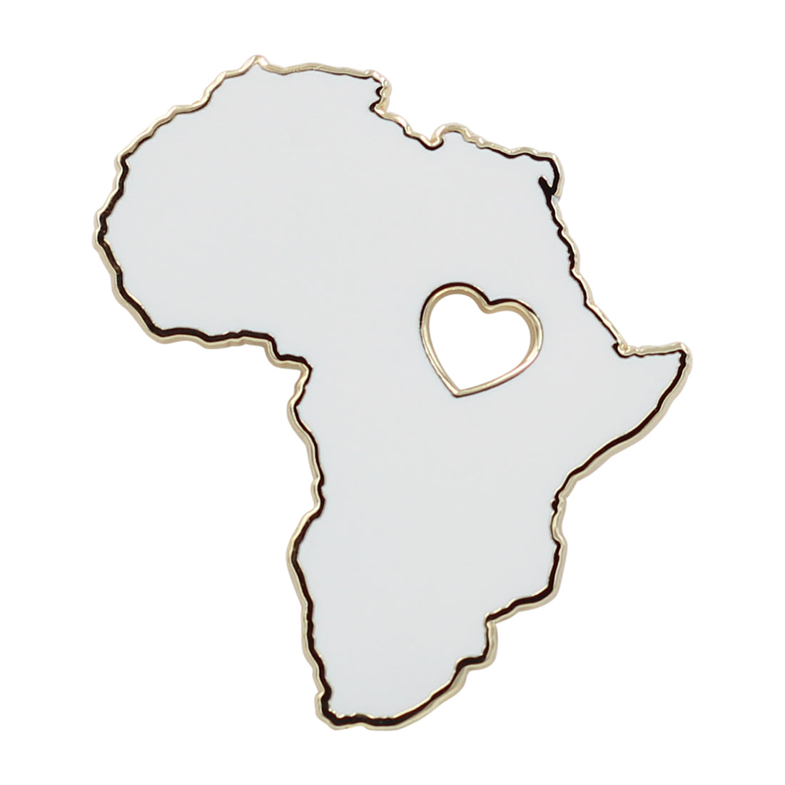 Heart of Africa Pin – Black Lives Matter - Black Panther Enamel Pin