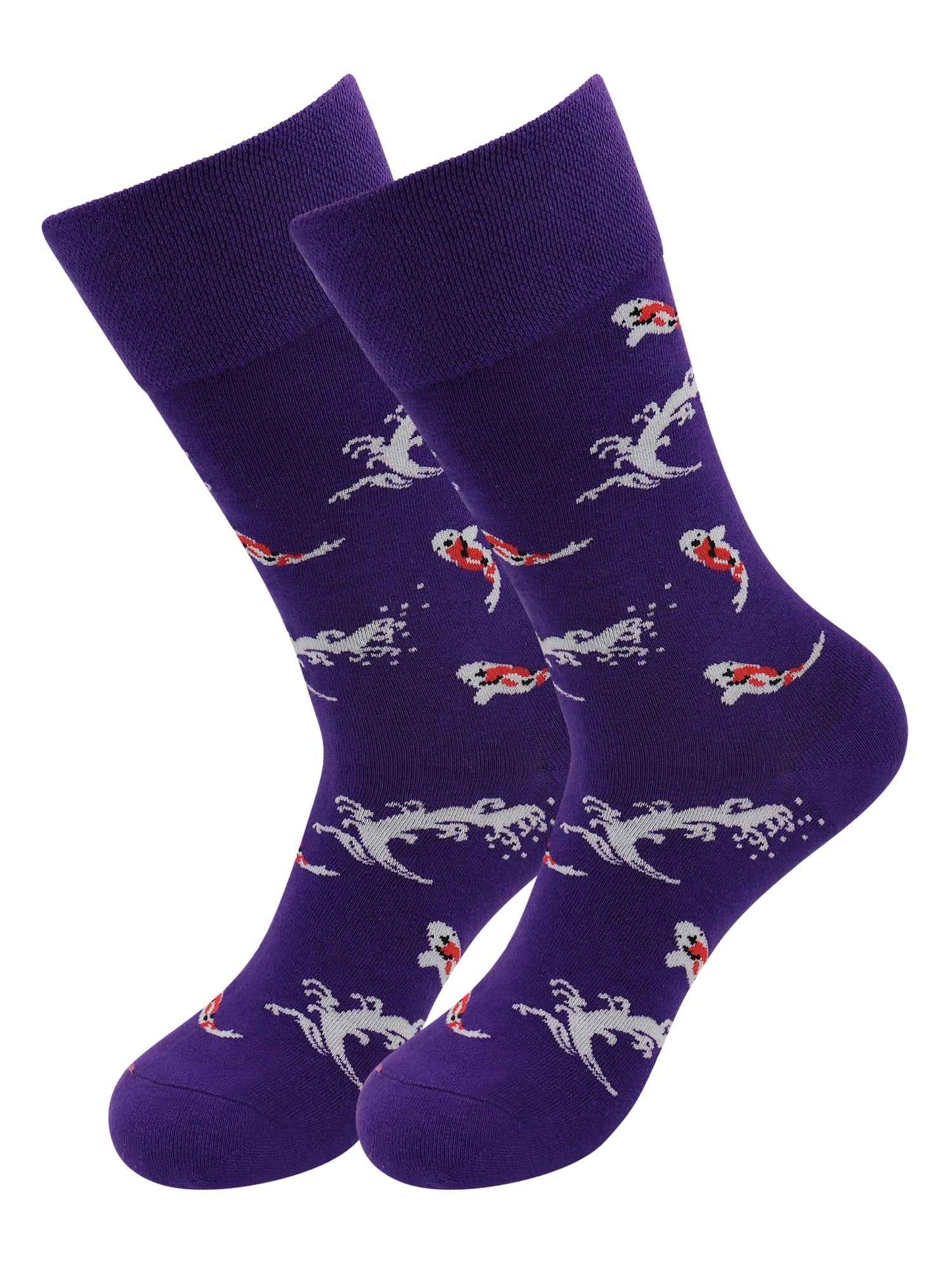 Animal Socks (Fish) - Comfy Cotton for Men & Women