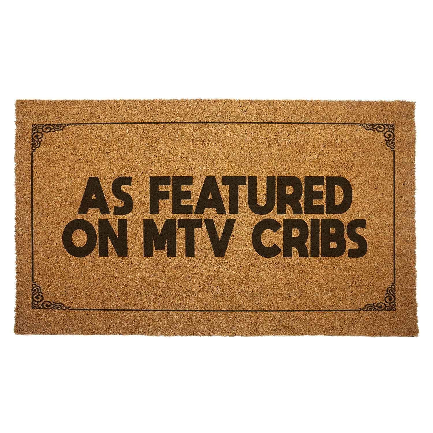 As Featured on Cribs Door Mat