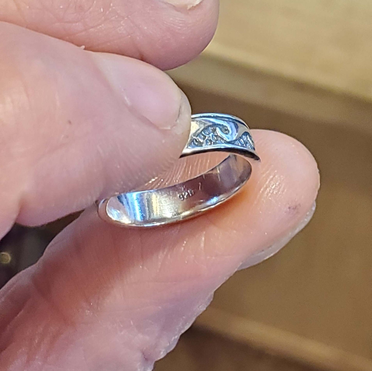 Assorted Sterling Silver Pinky-Toe Band Rings & Waves
