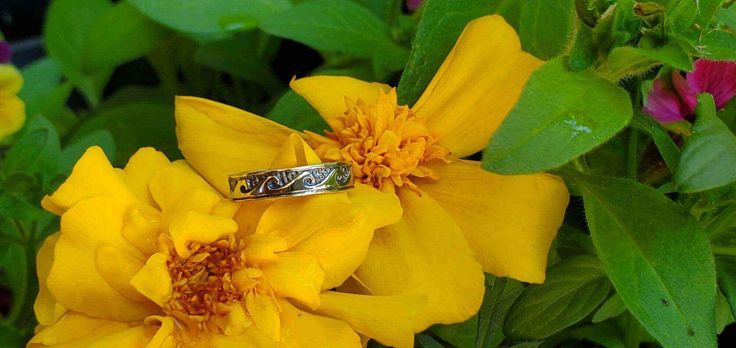Assorted Sterling Silver Pinky-Toe Band Rings & Waves