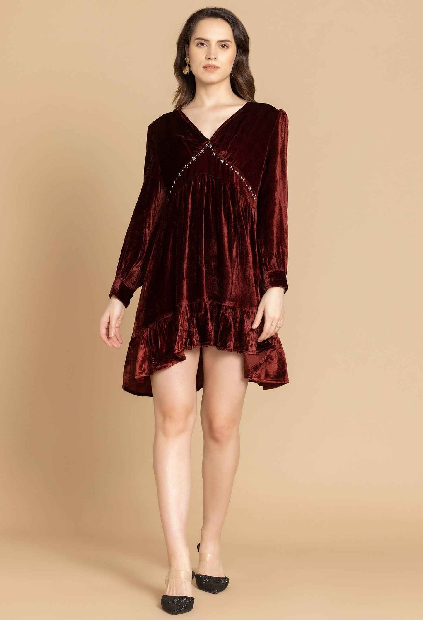 Bohera Janice V-Neck Dress