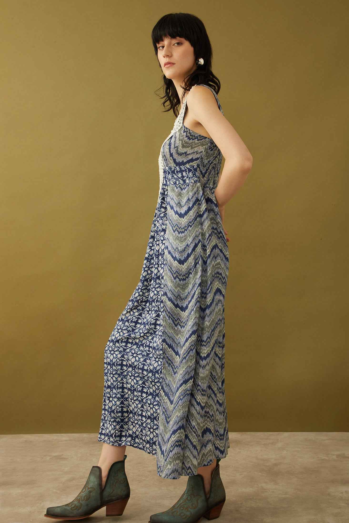 Bohera Mabel Lace Accent Dress