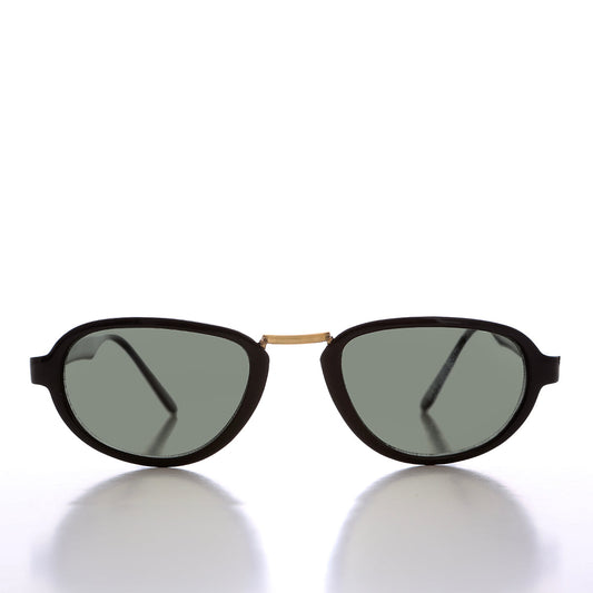 Minimalist Sunglasses with Metal Bridge - Bell
