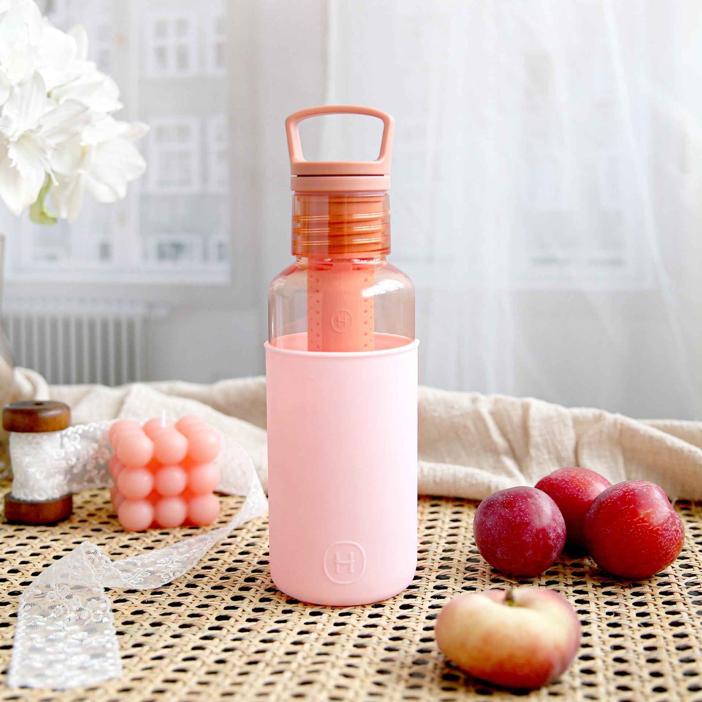 Peachy orange-Cherry Blossoms 20 Oz