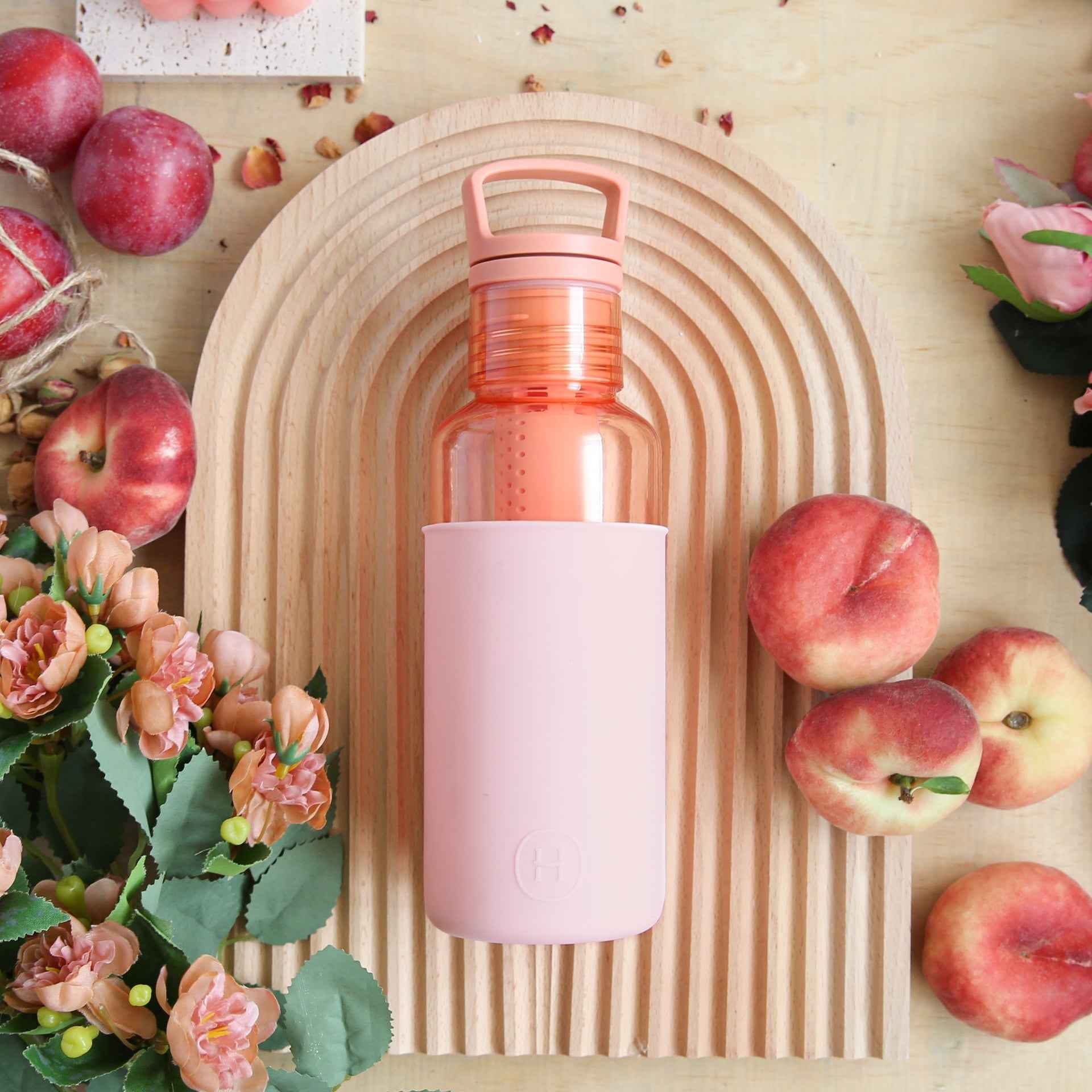 Peachy orange-Cherry Blossoms 20 Oz