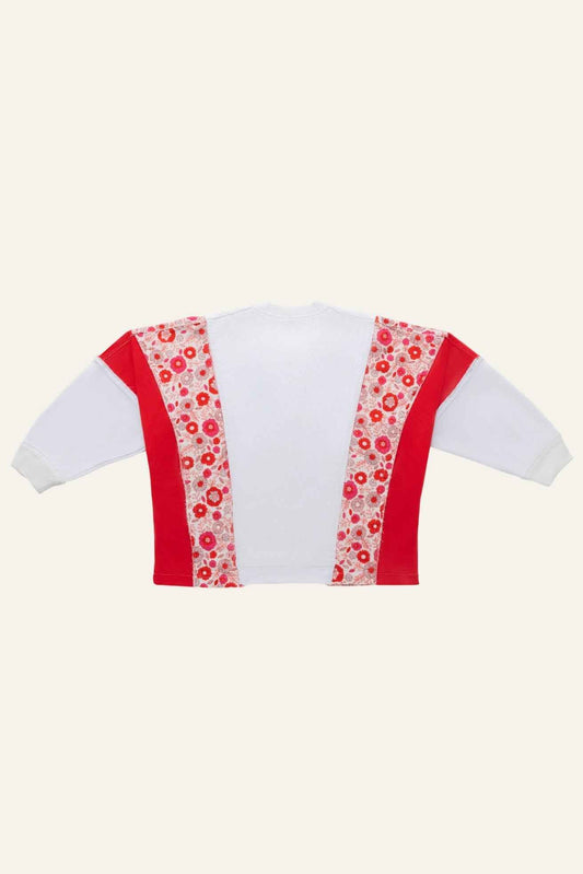 Heartland Halo Top in Poppy White
