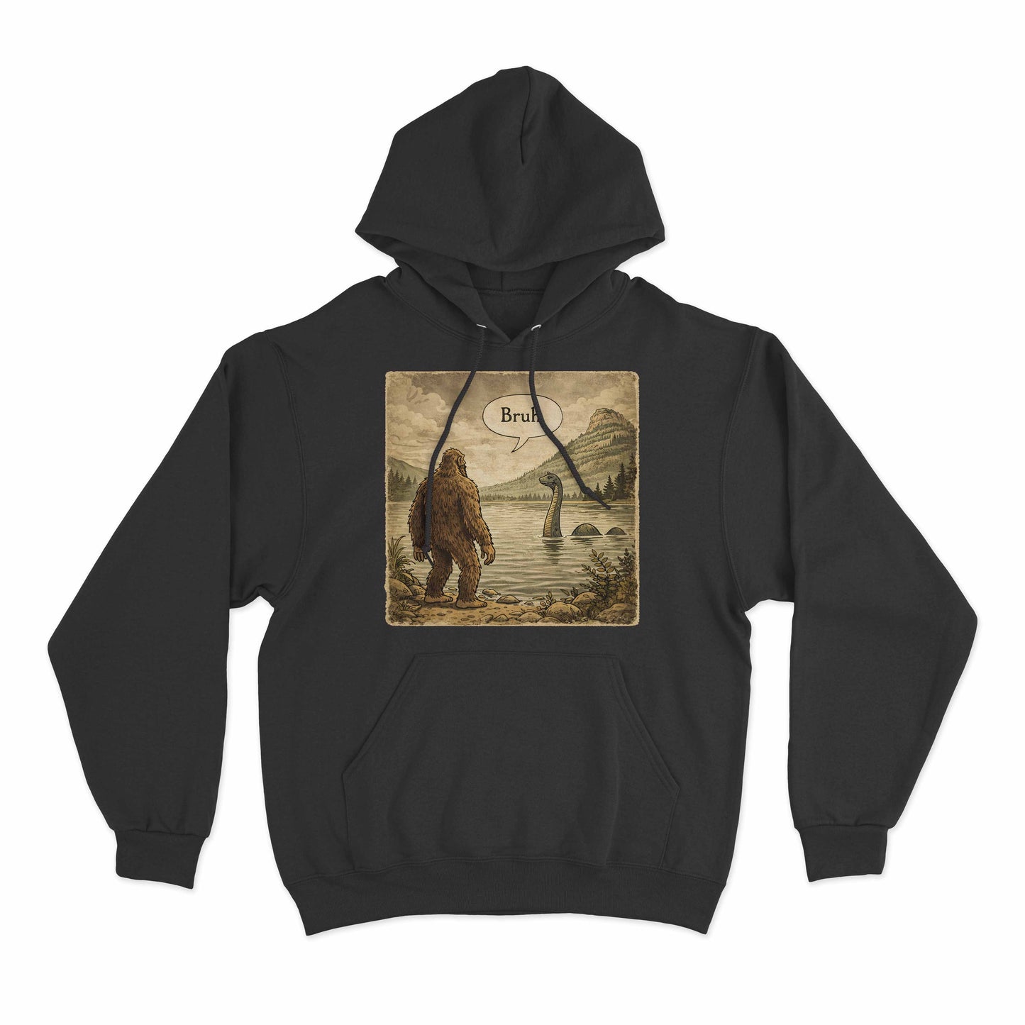 Bigfoot Bruh Tee