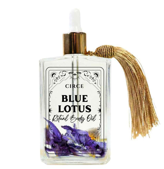 Blue Lotus Ritual Body Oil – Peace, Dreams & Spiritual Connection | Multi-Use Oil