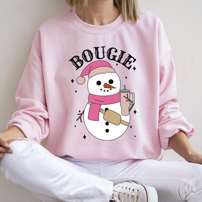 Bougie Snowman Christmas BooJee Sweatshirt
