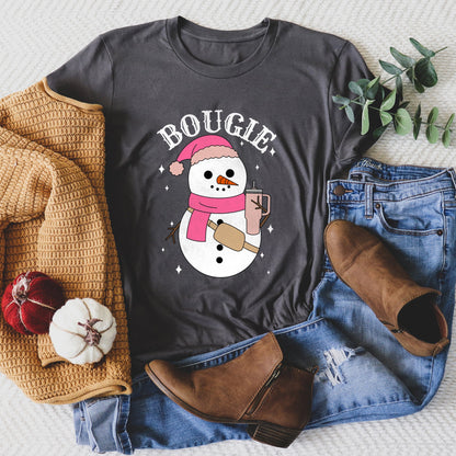 Bougie Snowman, Christmas, BooJee Super Soft Tees
