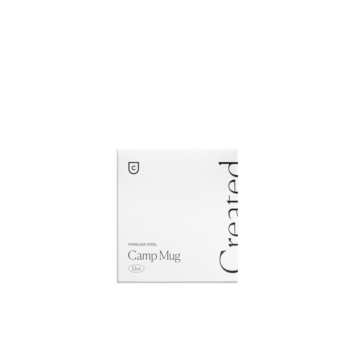 12oz Camp Mug - Black