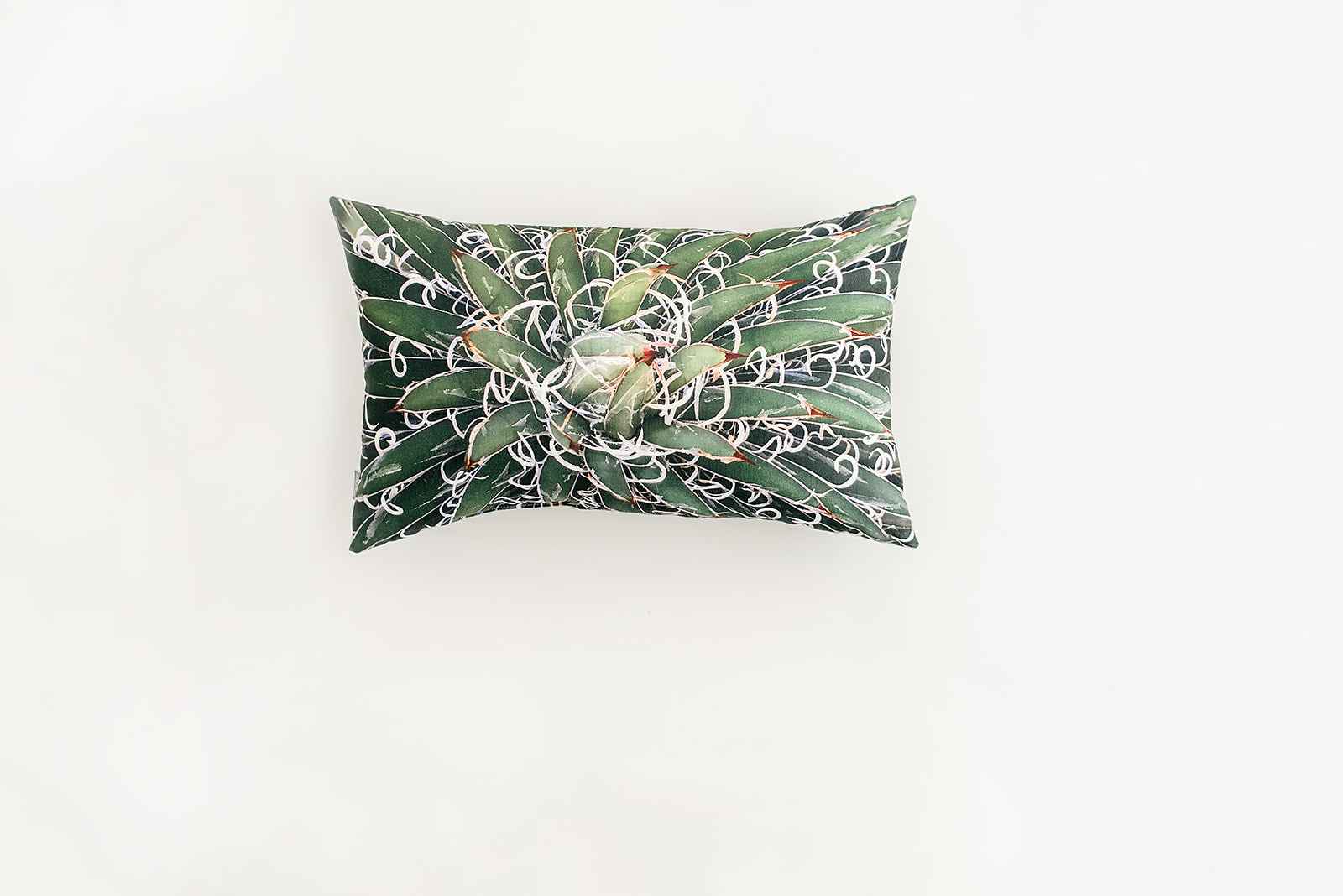 Durango Agave Lumbar Linen Pillow, College Student Gift, Mother's Day Gift, Christmas Gift