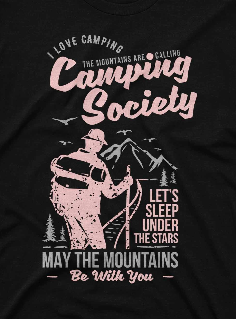 Camping Society Tee