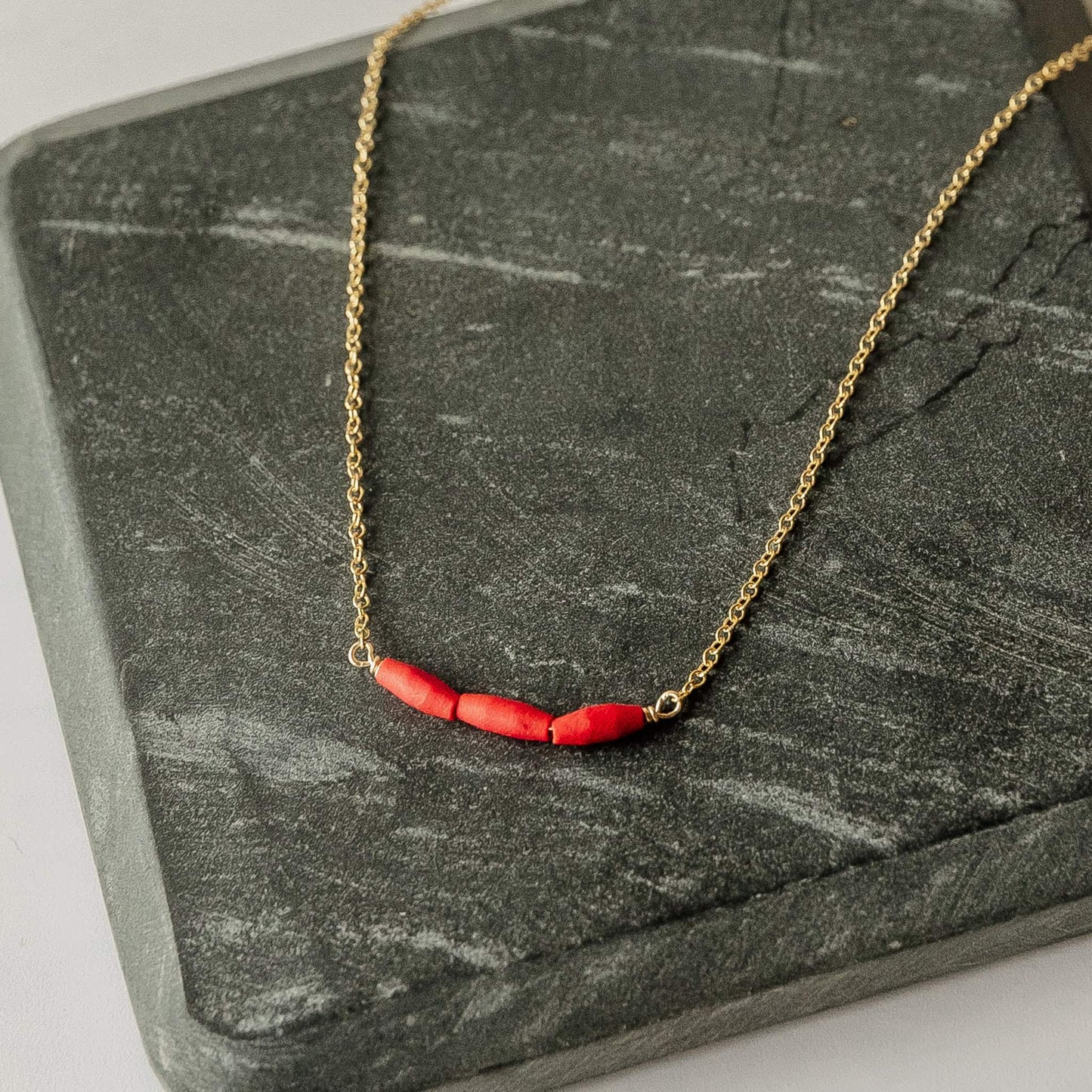 Red Coral Necklace