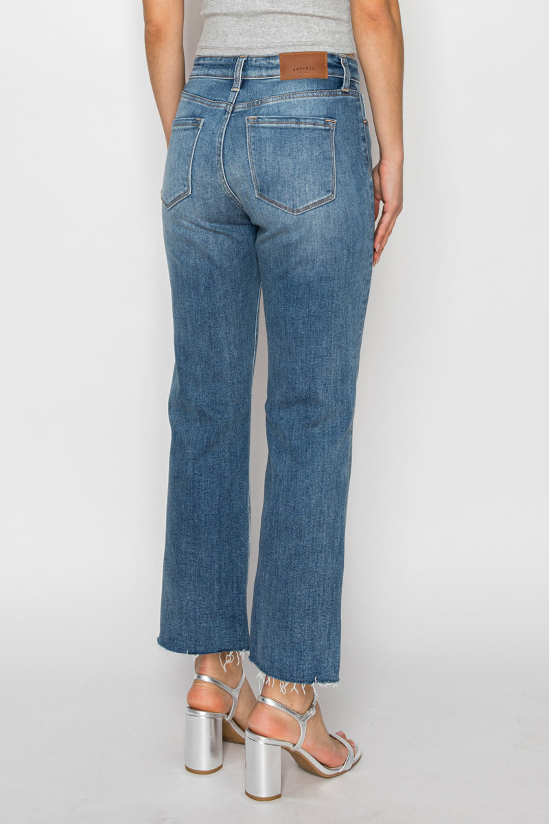 Bianca TUMMY CONTROL HIGH RISE STRAIGHT LEG JEANS