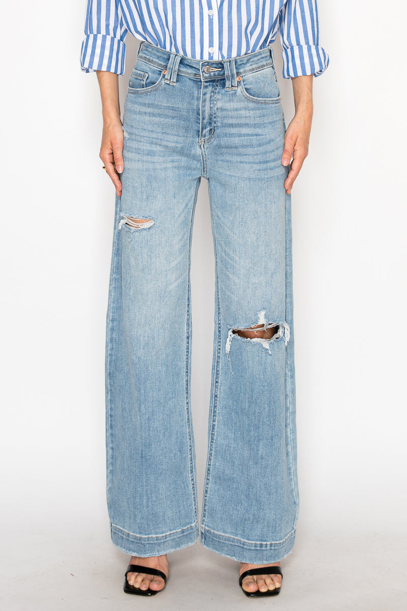 Isabella Corset Ultra High Rise Modern Wide Jeans