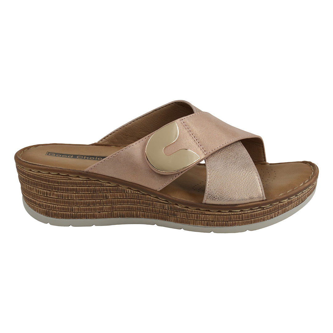 Women's Demi Blush Wedge Sandals