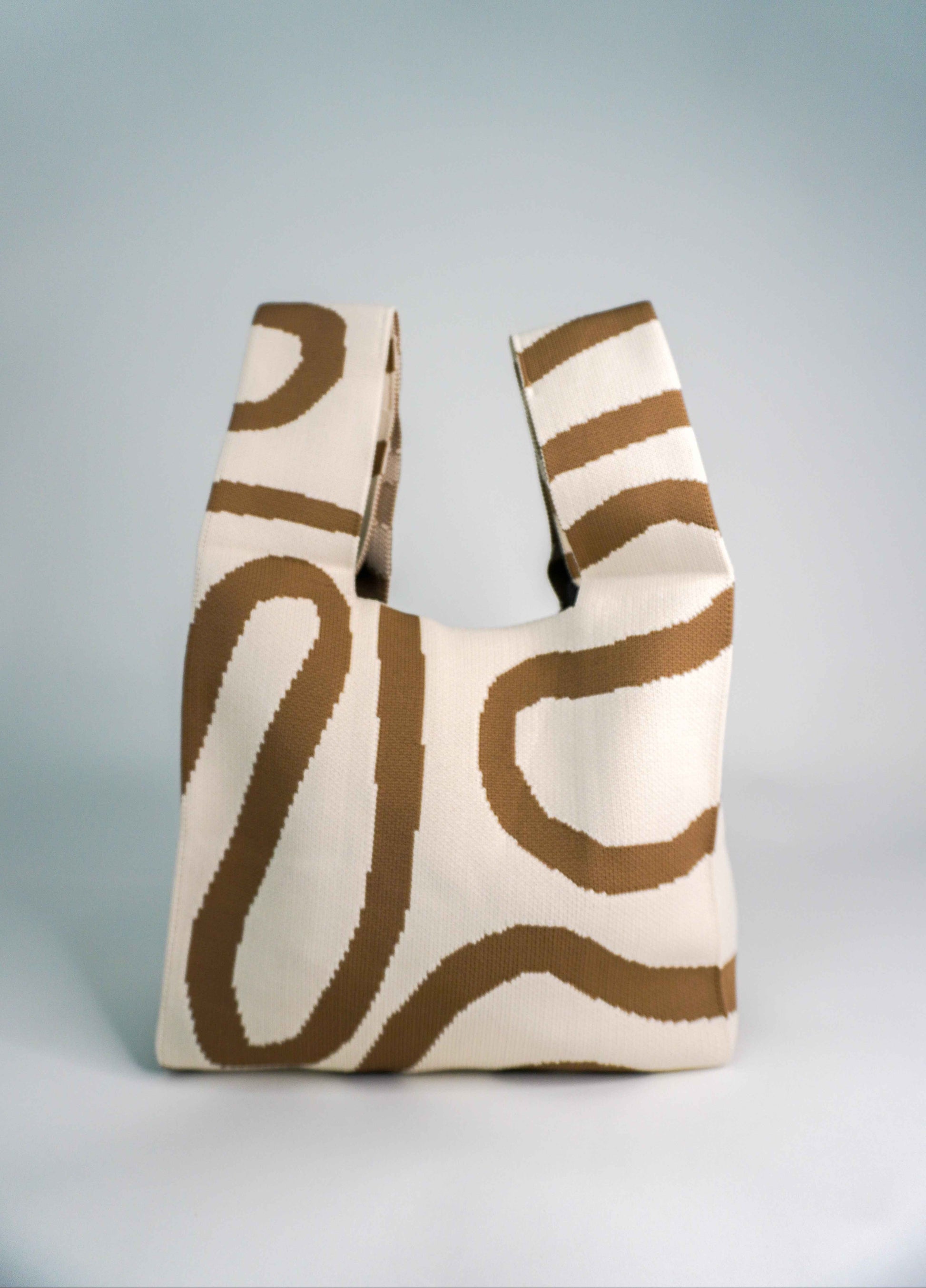 Meander Beige Handbag