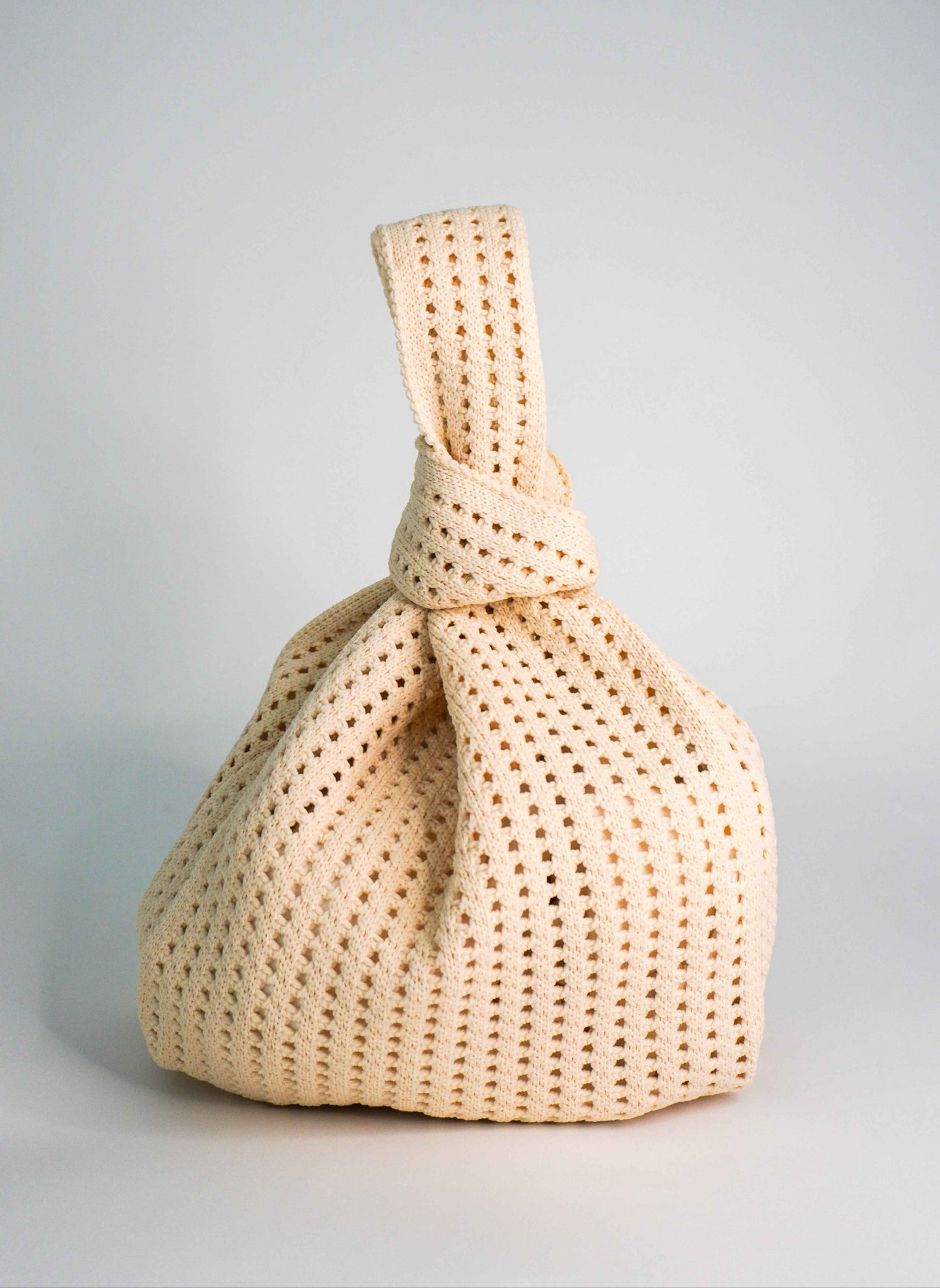 Oat Crochet Handbag