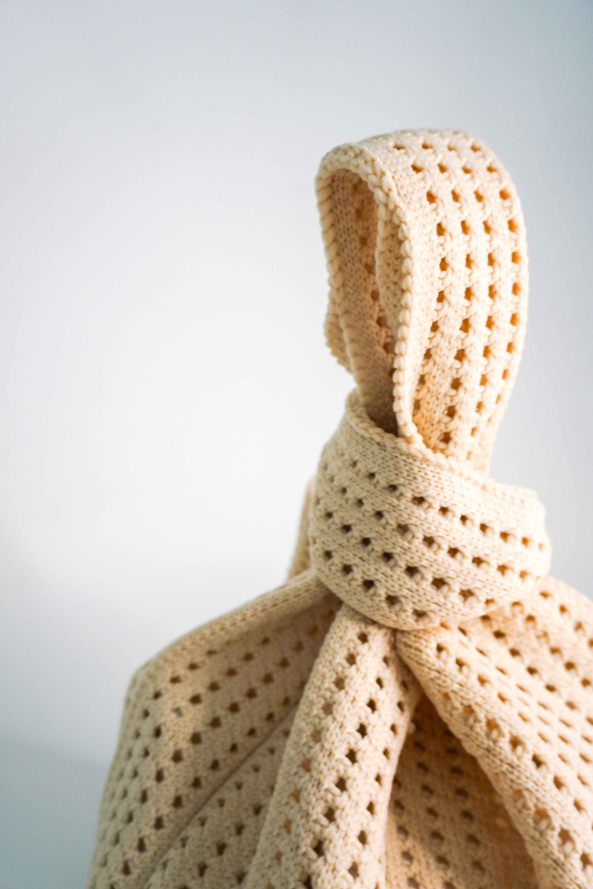 Oat Crochet Handbag