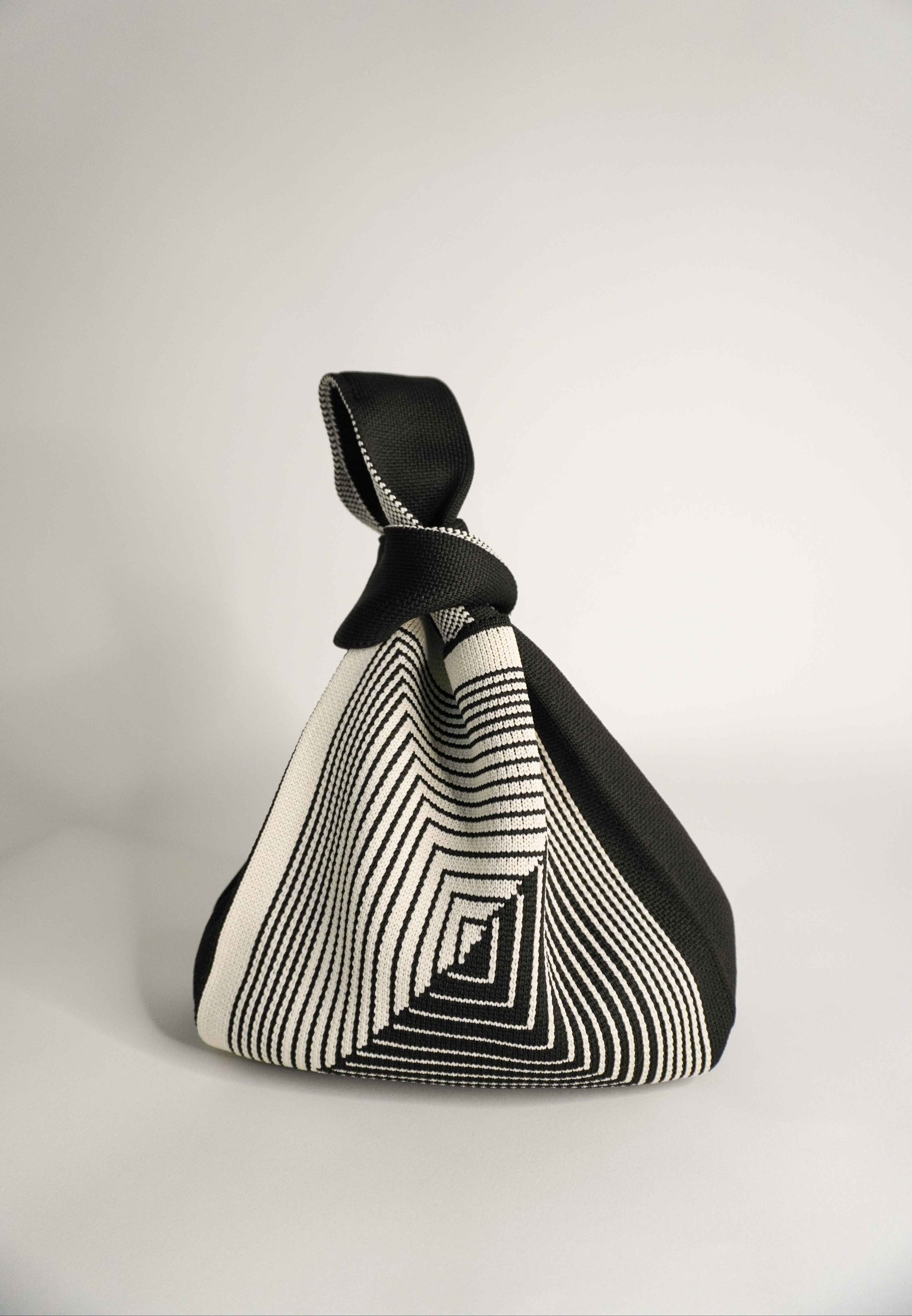 Labyrinth Black Handbag