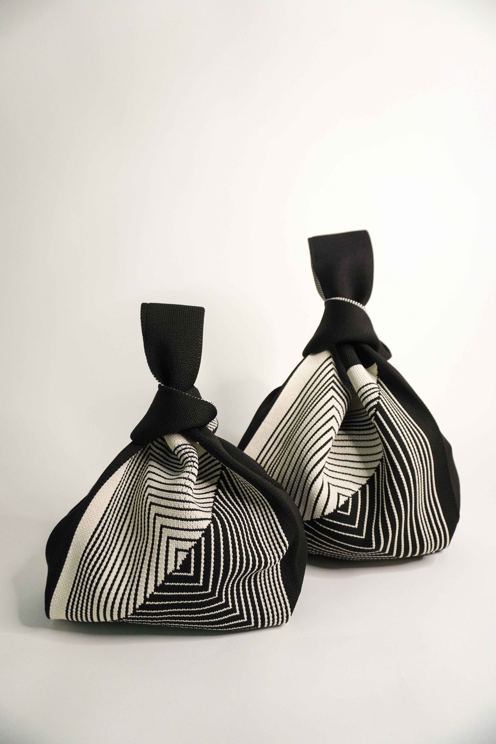 Labyrinth Black Handbag