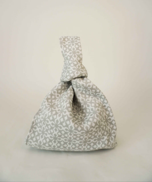 Grey Solitaire Handbag