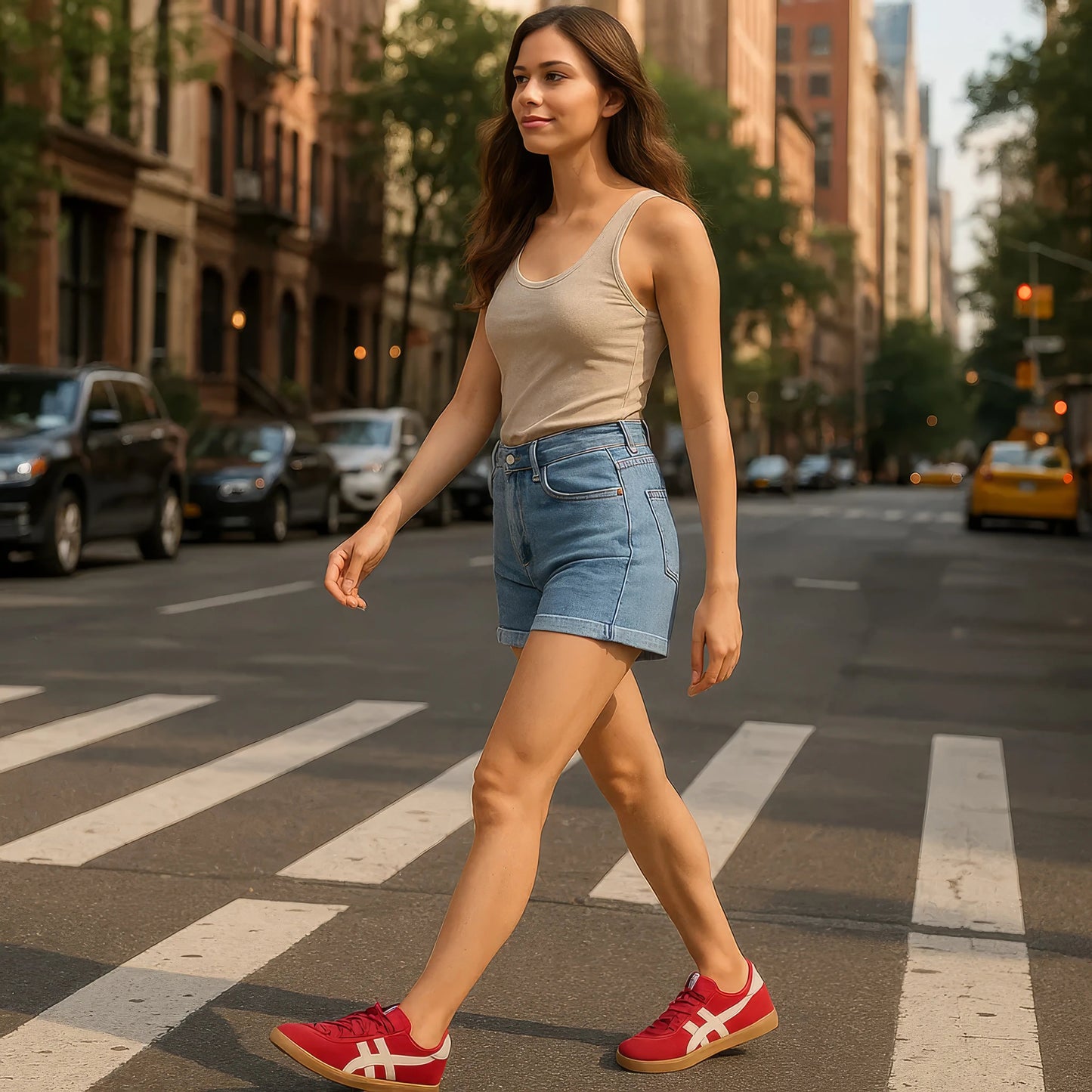 Women's Dakkah Black Lace Up Sneaker