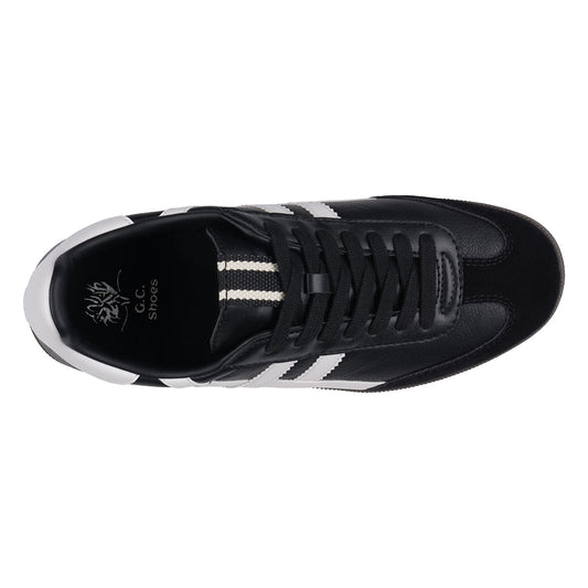 Women's Dakkah Black Lace Up Sneaker