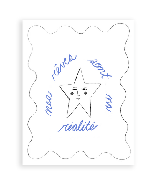 Dreamy Star Art Print
