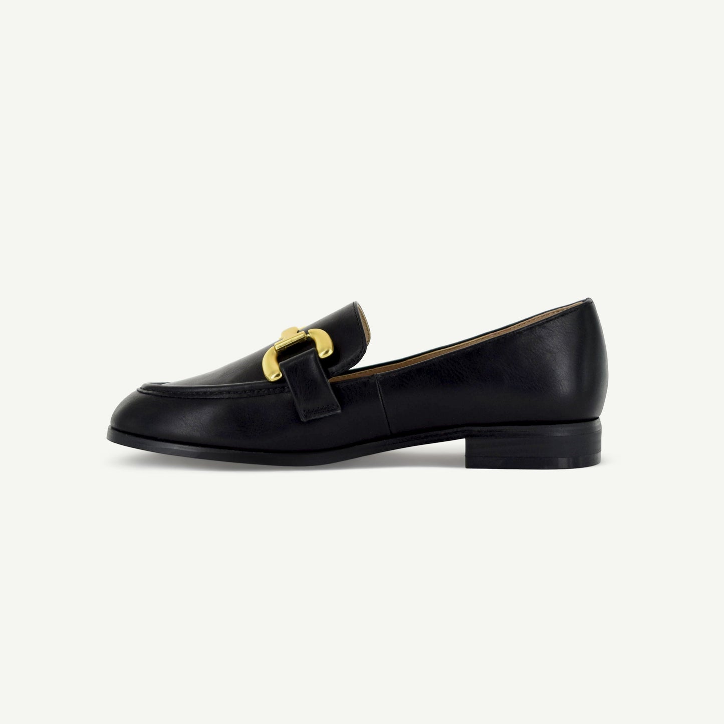 GEORGINA: CLASSIC LOAFER - BLACK