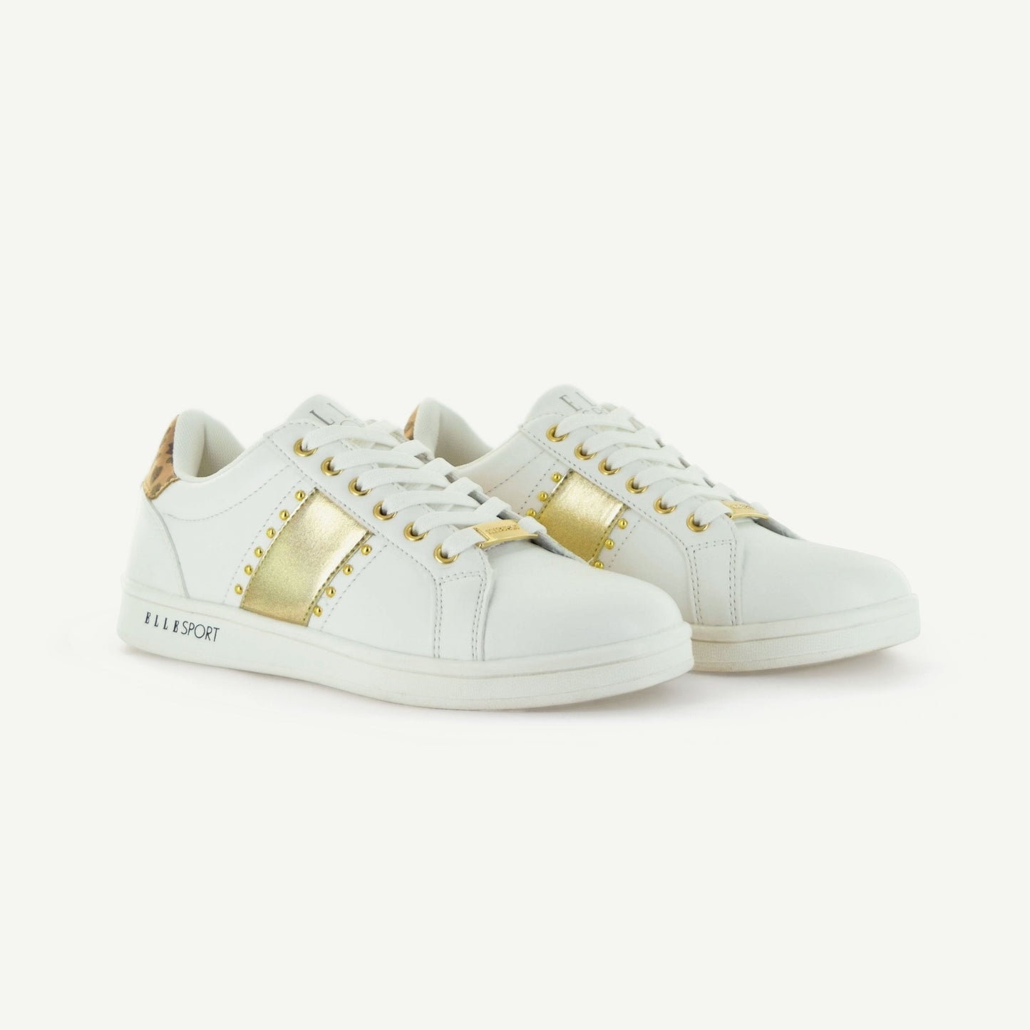 ECLAIR: COURT SHOE - WHITE